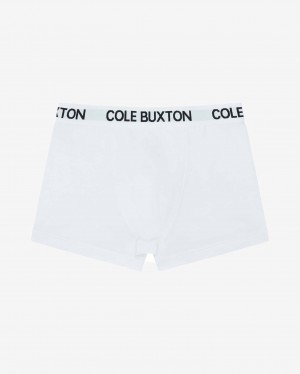 Men's Cole Buxton Boxer - 3 Pack Shorts White | 94758LCSG