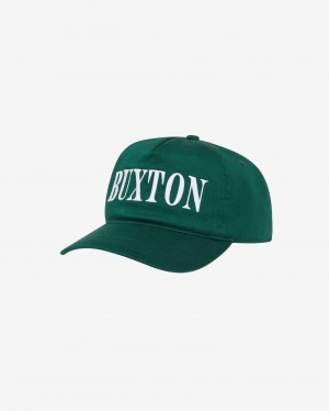 Men's Cole Buxton Buxton Caps Green | 67089PKFC