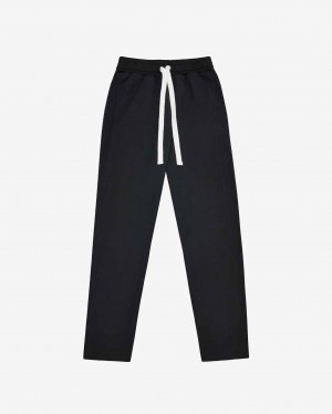 Men's Cole Buxton Cb Lounge Sweatpants Black | 05738LQKD