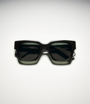 Men's Cole Buxton Cb X Lexxola Marshall Sunglasses Black | 98023GUZN