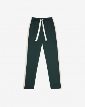 Men's Cole Buxton Classic Track Pants Green | 59213MYVN