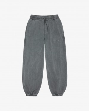 Men's Cole Buxton Heavyweight Warm Up Sweatpants Black | 68475YCSK