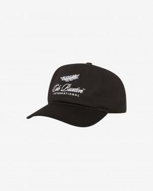 Men's Cole Buxton International Baseball Caps Black | 92641ZNKO