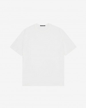 Men's Cole Buxton The Cole T Shirts White | 34025QYOC