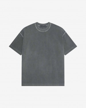 Men's Cole Buxton Warm Up T Shirts Black | 18032DLRG