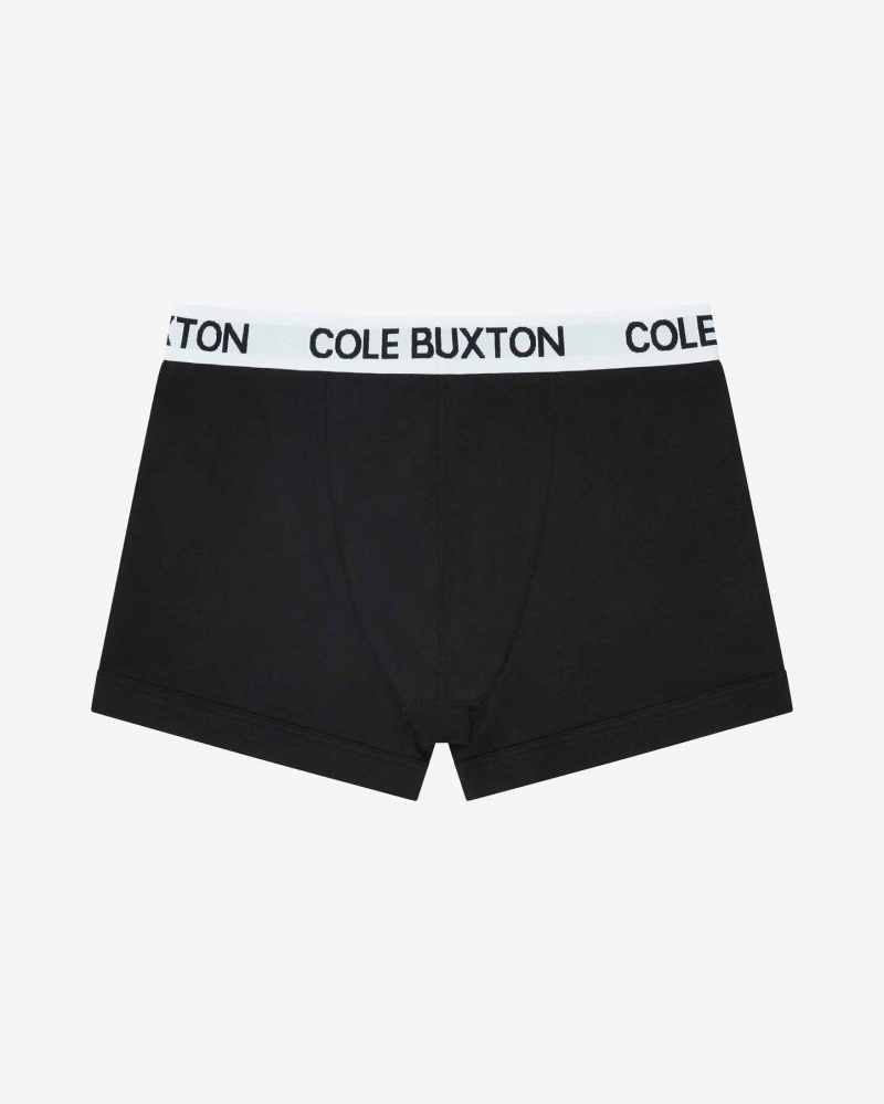 Men\'s Cole Buxton Boxer - 3 Pack Shorts Black | 63402CFQS