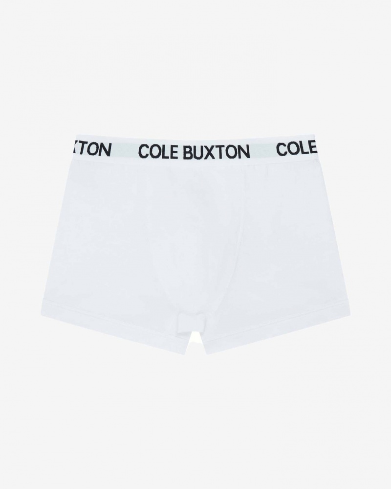 Men\'s Cole Buxton Boxer - 3 Pack Shorts White | 94758LCSG