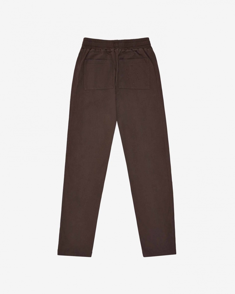 Men's Cole Buxton Cb Lounge Sweatpants Brown | 15260WQMK