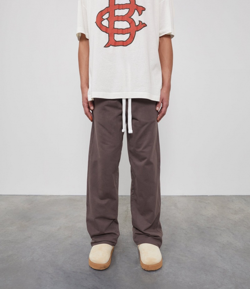 Men's Cole Buxton Cb Lounge Sweatpants Brown | 15260WQMK