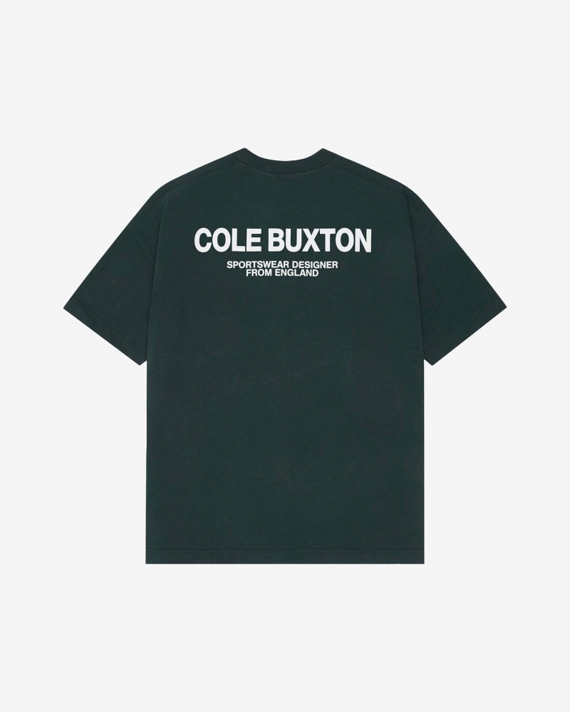 Men\'s Cole Buxton Cb Sportswear T Shirts Green | 29645WPYB