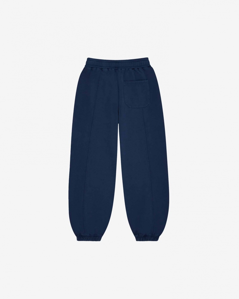 Men's Cole Buxton Cb Star Sweatpants Navy | 74189RJZU