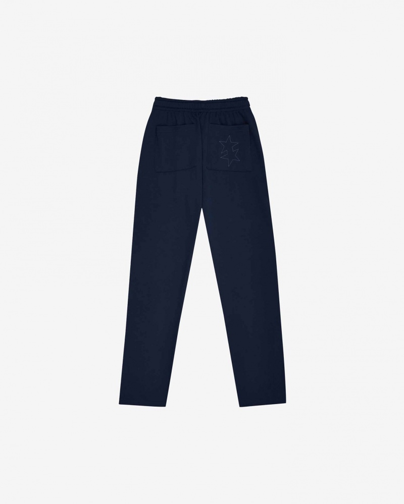 Men's Cole Buxton Classic Track Pants Navy | 23185QJEA