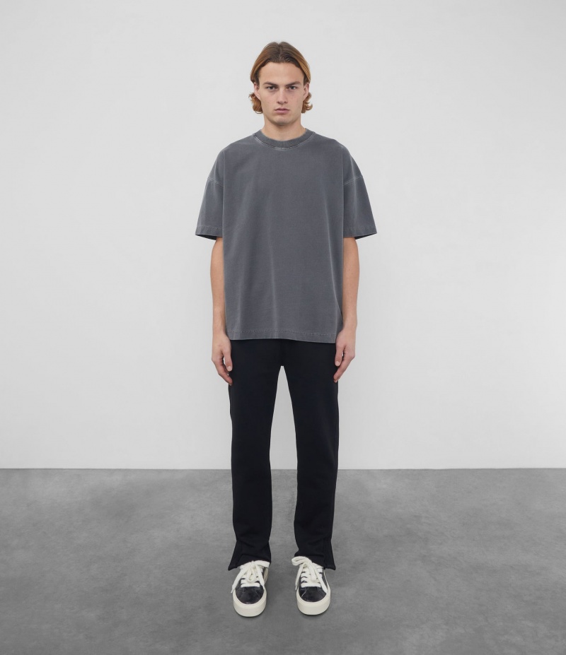 Men's Cole Buxton Warm Up T Shirts Black | 18032DLRG